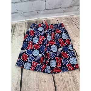 GYMBOREE Boy’s Patriotic Baseball Swim Trunks / Size: 3T